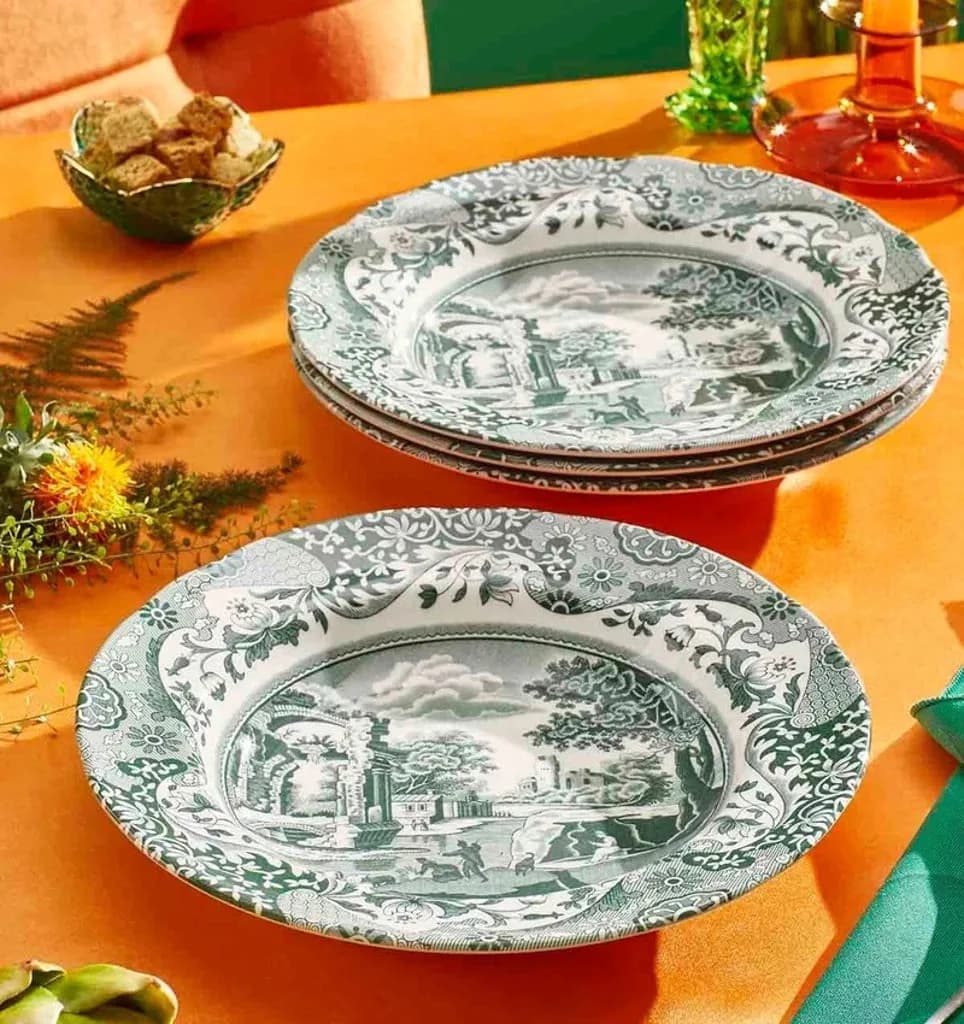 Spode Heritage Green Italian Çorba Tabağı 23 cm