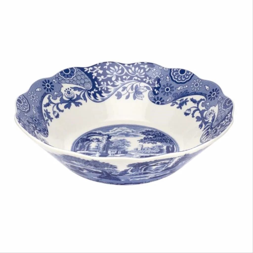 Spode Blue Italian Daisy Bowl 25,5 cm