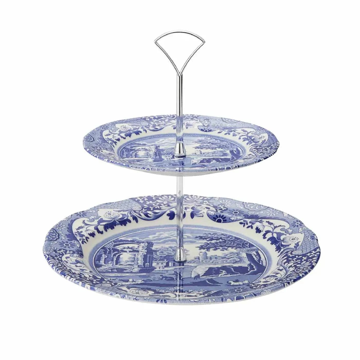 Spode Blue Italian Kek Standı