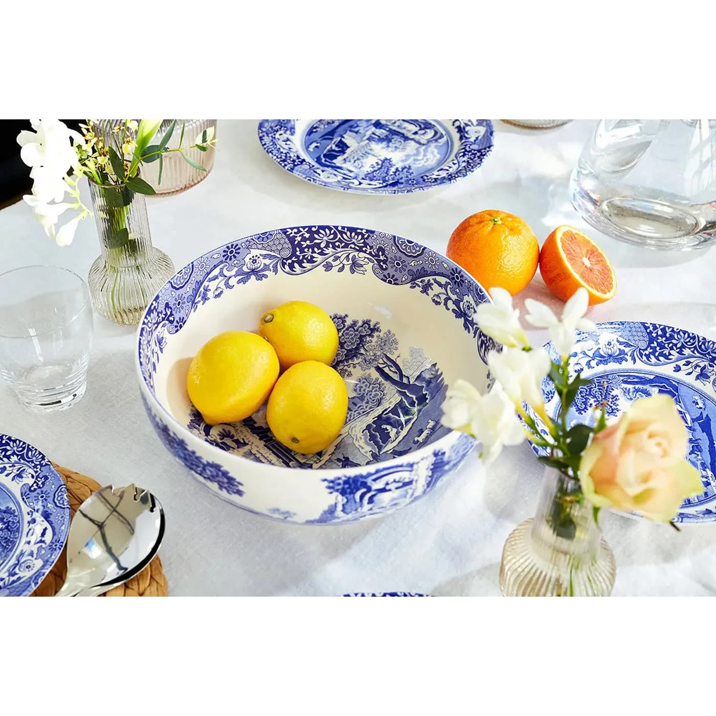 Spode Blue Italian Salata Kasesi 29 cm