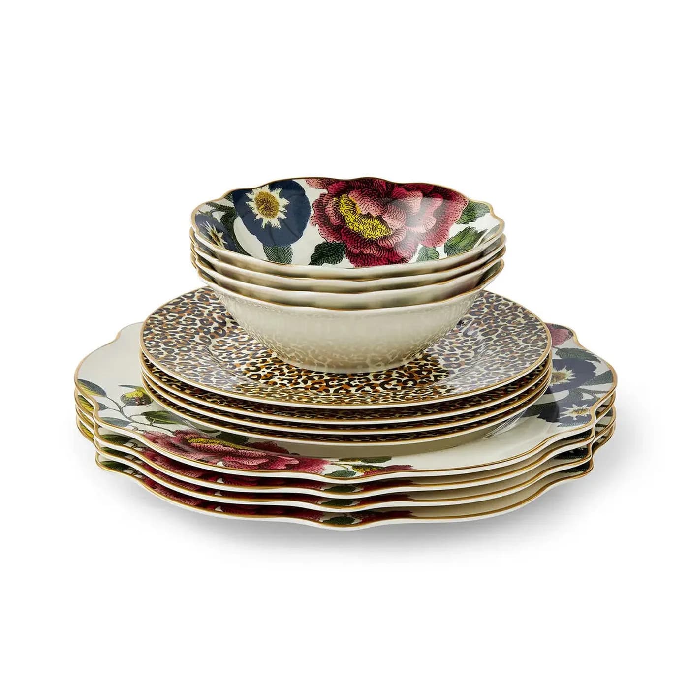 Spode Creatures of Curiosity Yemek Takımı 4 Kişilik 12 parça, görsel 3