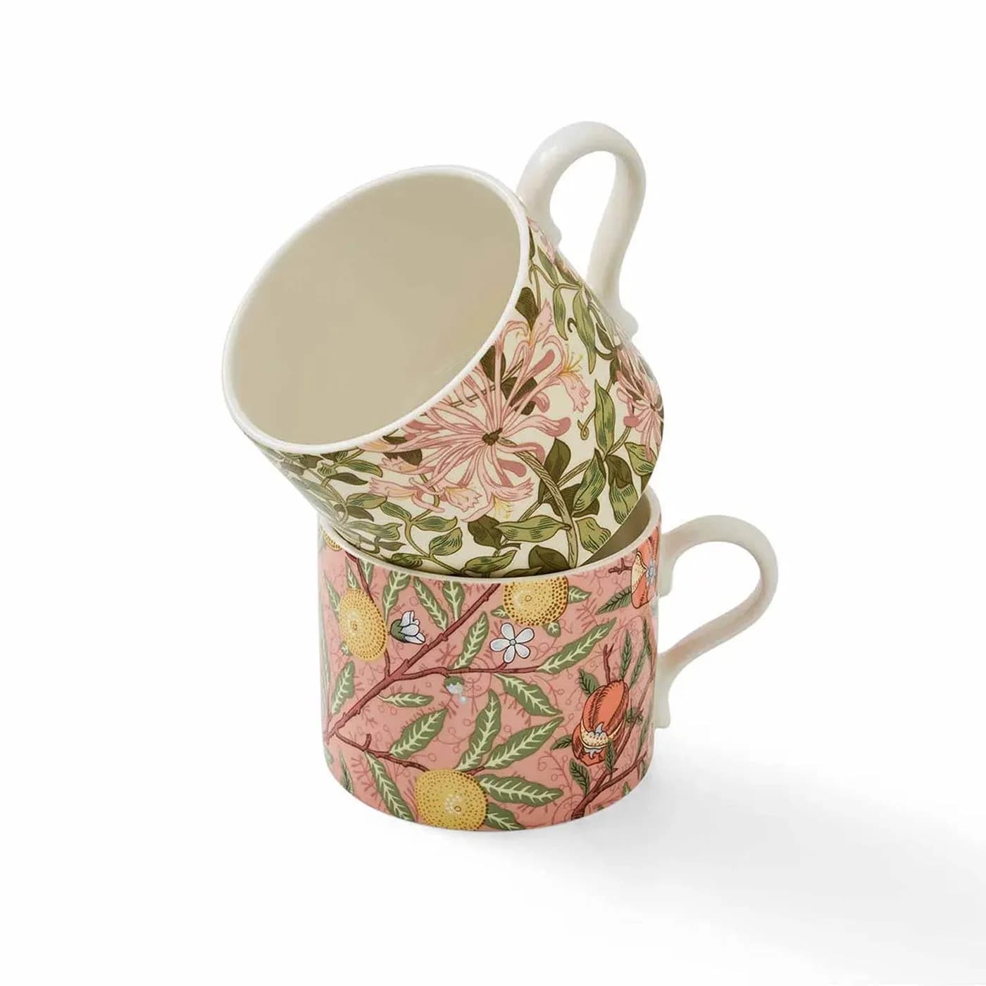 Spode Morris & Co Fruit & Honeysuckle Kupa 2'li Set