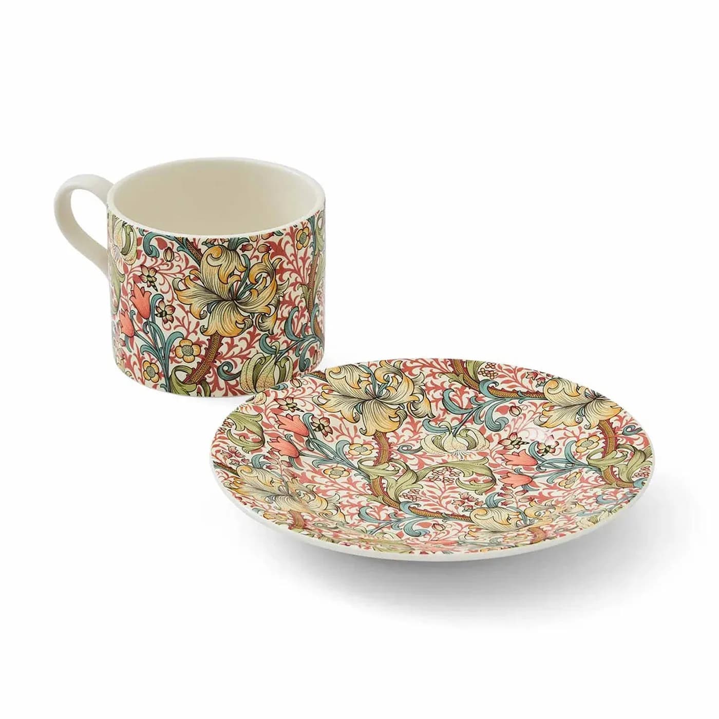 Spode Morris & Co Golden Lily Çay Fincanı