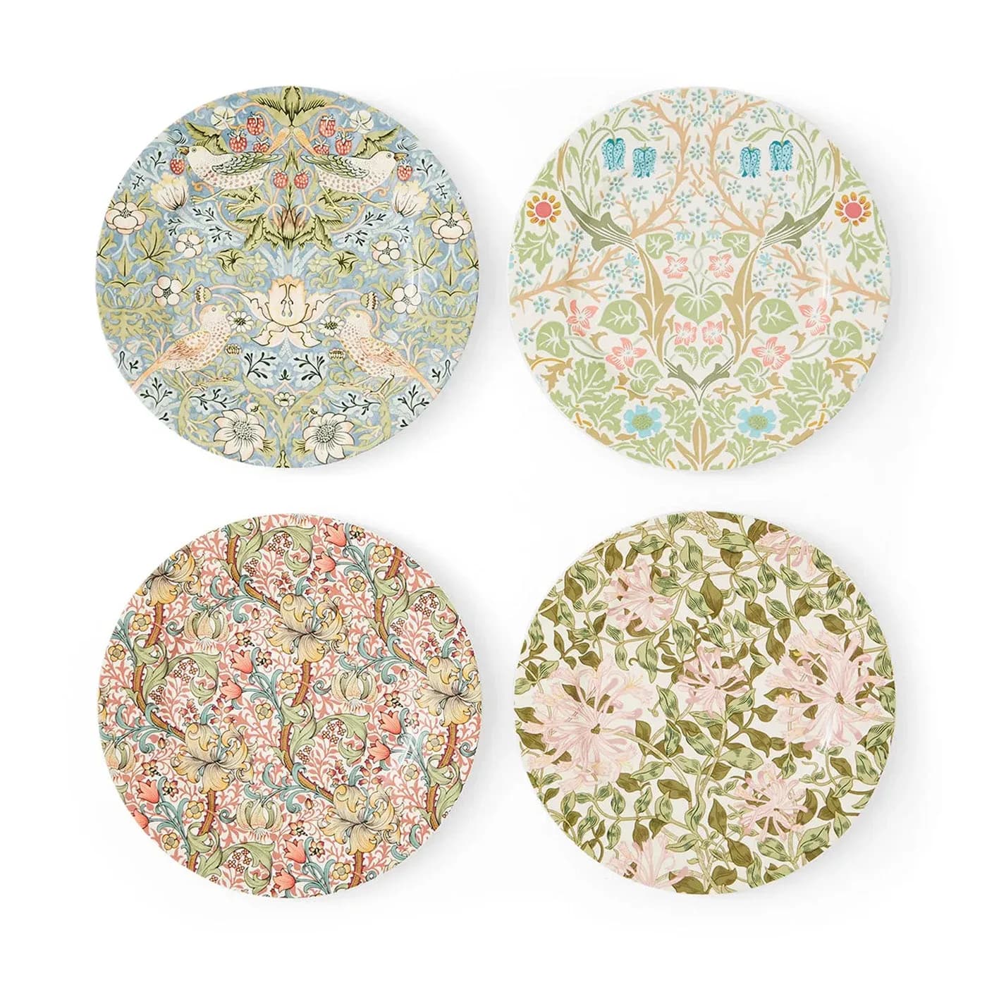 Spode Morris & Co 4'lü Pasta Tabağı Seti