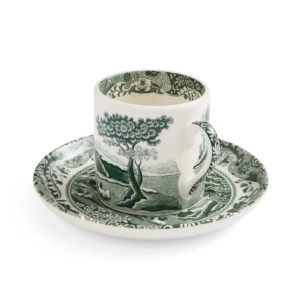 Spode Heritage Green Italian Kahve Fincanı, görsel 4