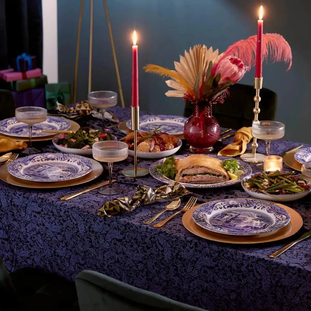 Spode Blue Italian Tereyağlık, görsel 3