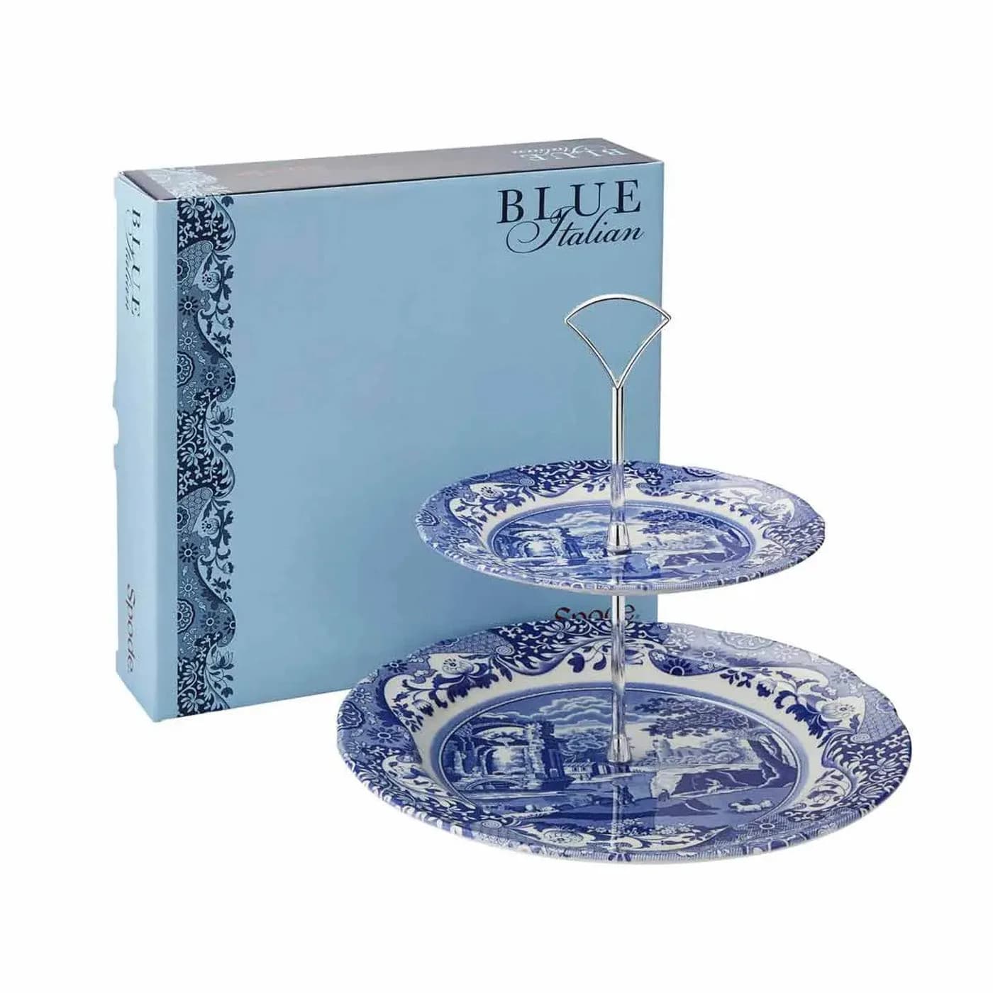 Spode Blue Italian Kek Standı, görsel 3