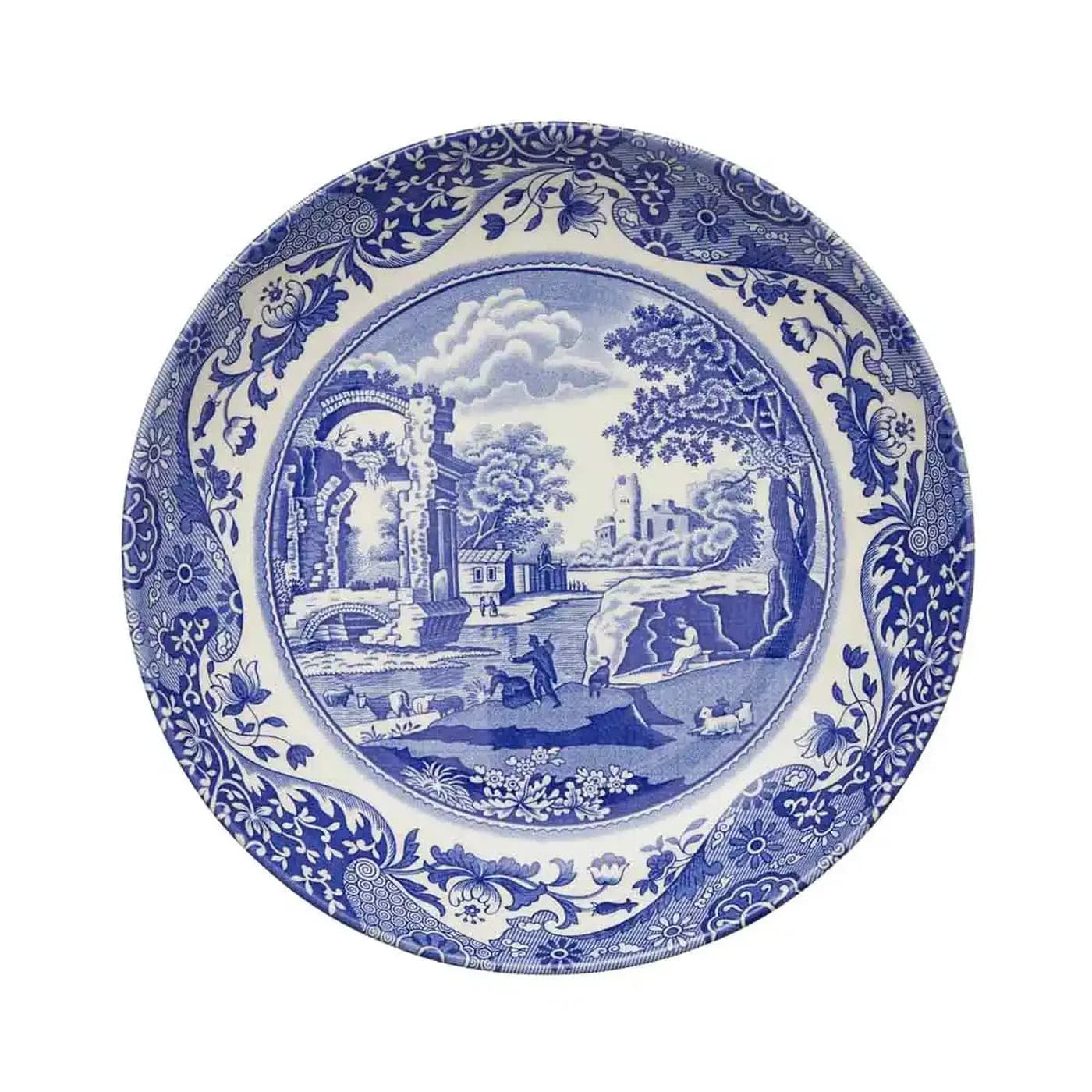Spode Blue Italian Makarna Tabağı 23 cm, görsel 4